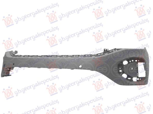 FRONT BUMPER UPPER PRIMED (W/4 PDC) (A QUALITY)