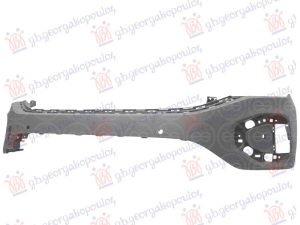 FRONT BUMPER UPPER PRIMED (W/6 PDC) (A QUALITY)