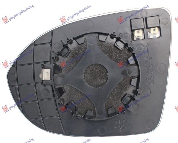 STAKLO RETROVIZORA SA GREJACEM (razmak 2.8mm PIN) DESNO